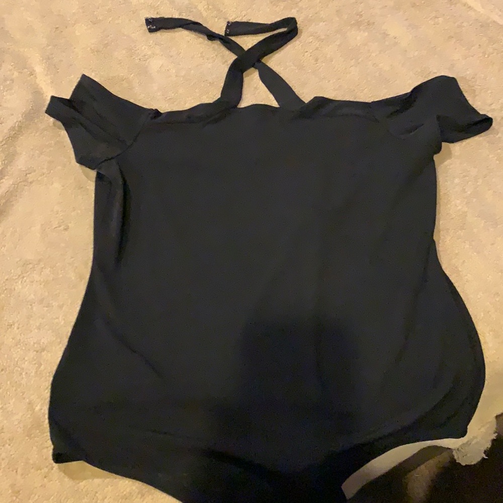 BCBGeneration Black bodysuit M NWT